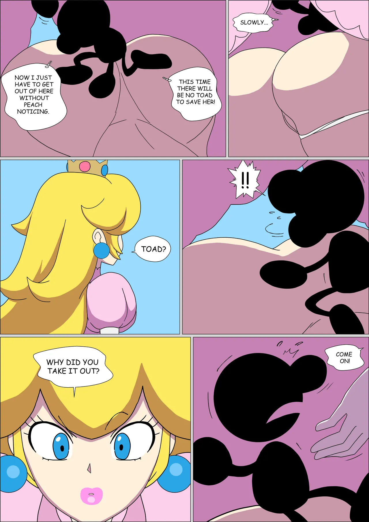 Peach Booty porn comic picture 7