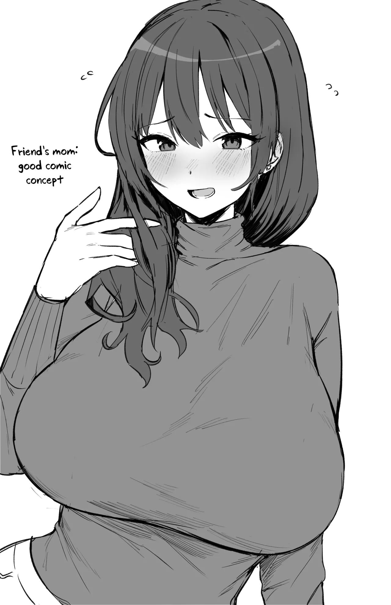 Peer Pressured Mother | Oshi ni Yowai Haha porn comic picture 7