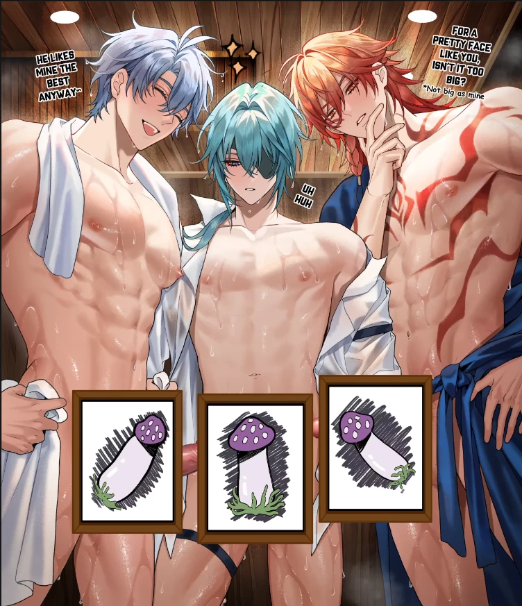 Phainon, Mydei, Anaxa & Caelus porn comic picture 1