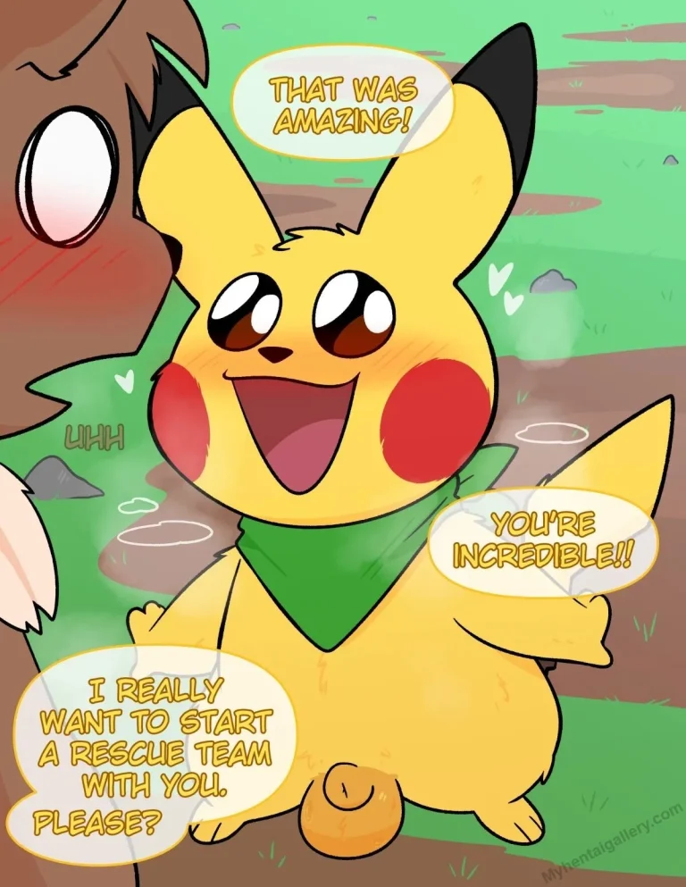 Pokemon Mystery Dungeon - Red Rescue Team porn comic picture 1