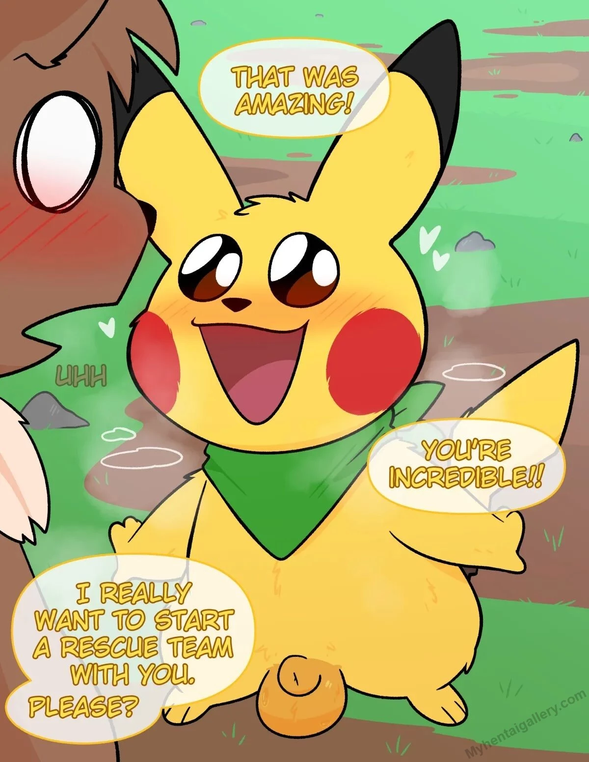 Pokemon Mystery Dungeon - Red Rescue Team porn comic picture 1