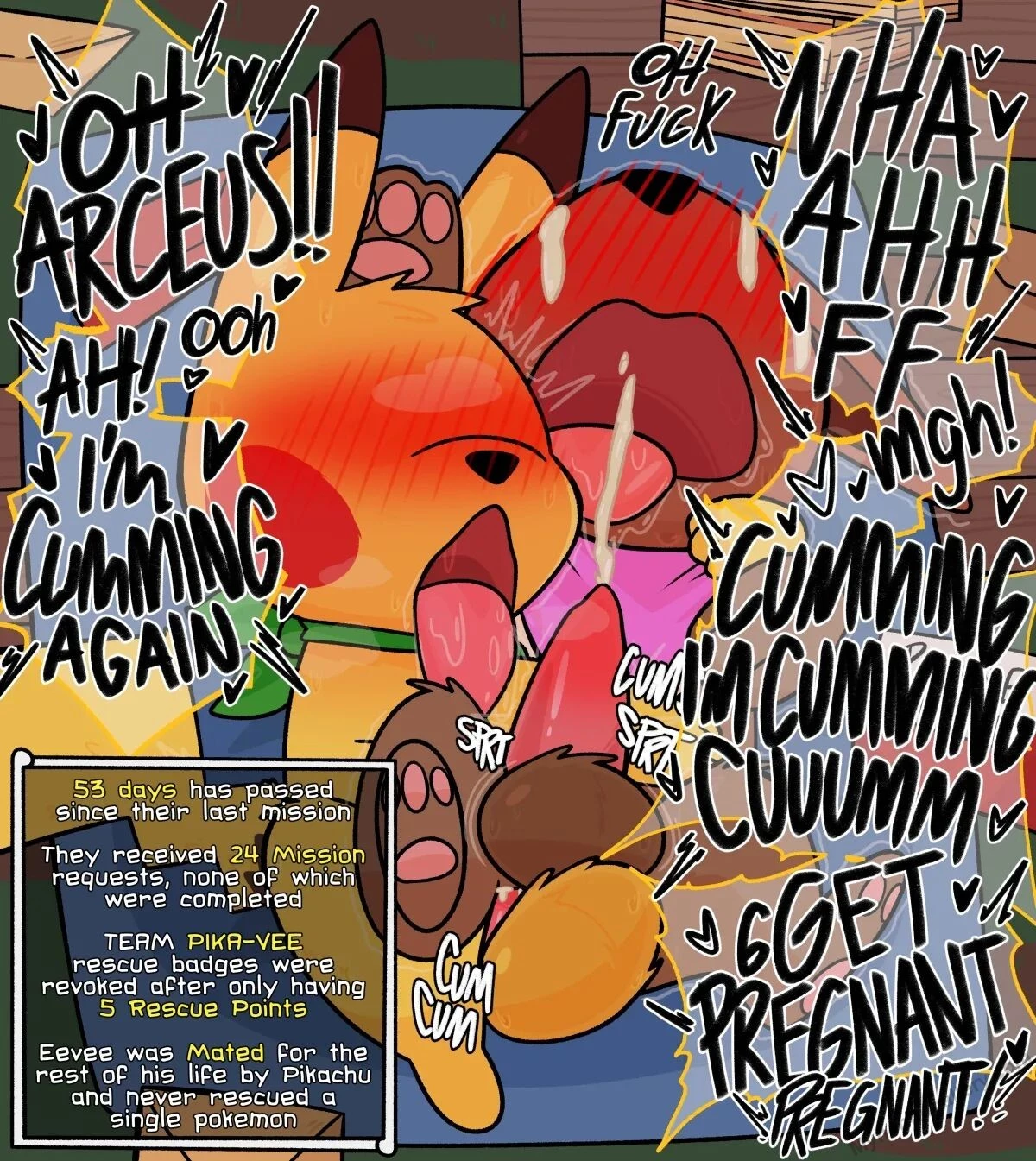 Pokemon Mystery Dungeon - Red Rescue Team porn comic picture 13