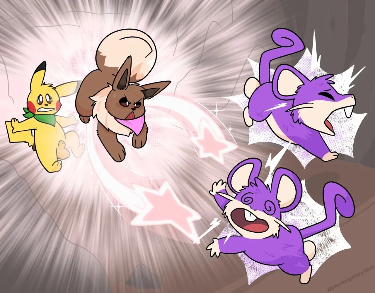 Pokemon Mystery Dungeon - Red Rescue Team porn comic picture 4