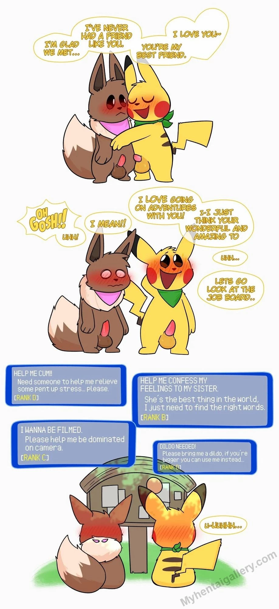 Pokemon Mystery Dungeon - Red Rescue Team porn comic picture 7