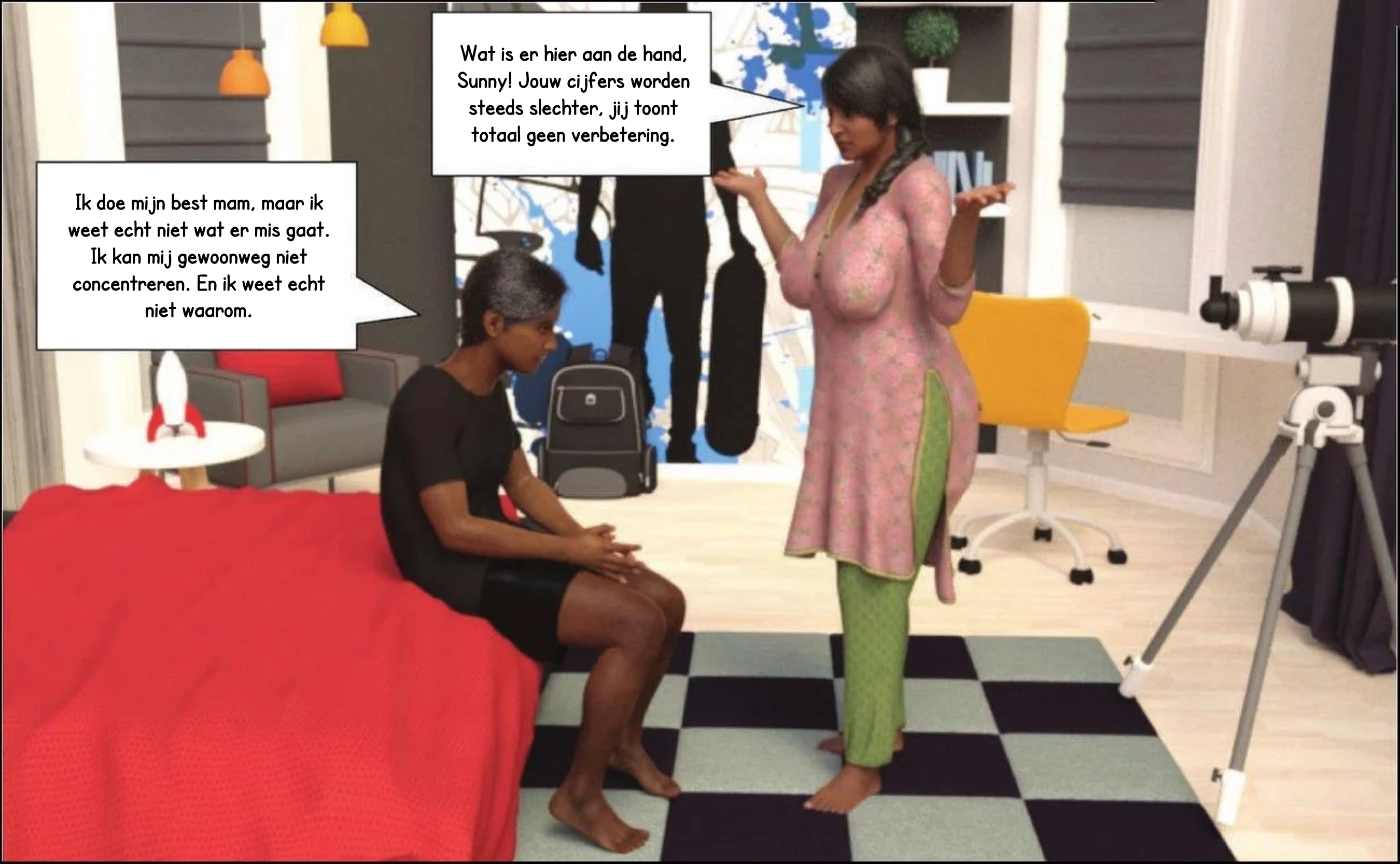 Private Lessons [NL] porn comic picture 2