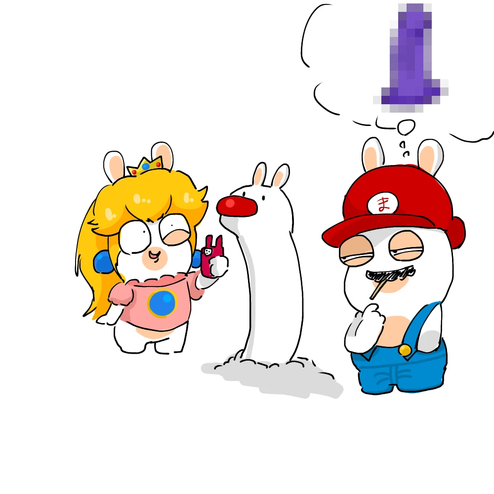 Rabbid fucks peach porn comic picture 6