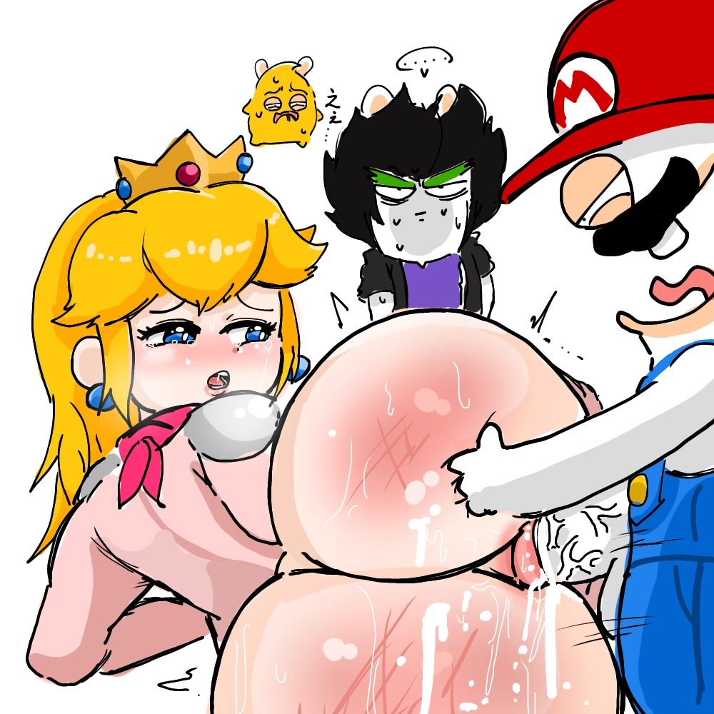 Rabbid fucks peach porn comic picture 7