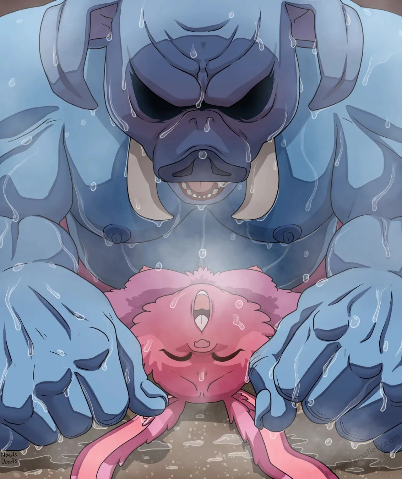 Rabbit Link And Ganon Make Peace porn comic picture 2