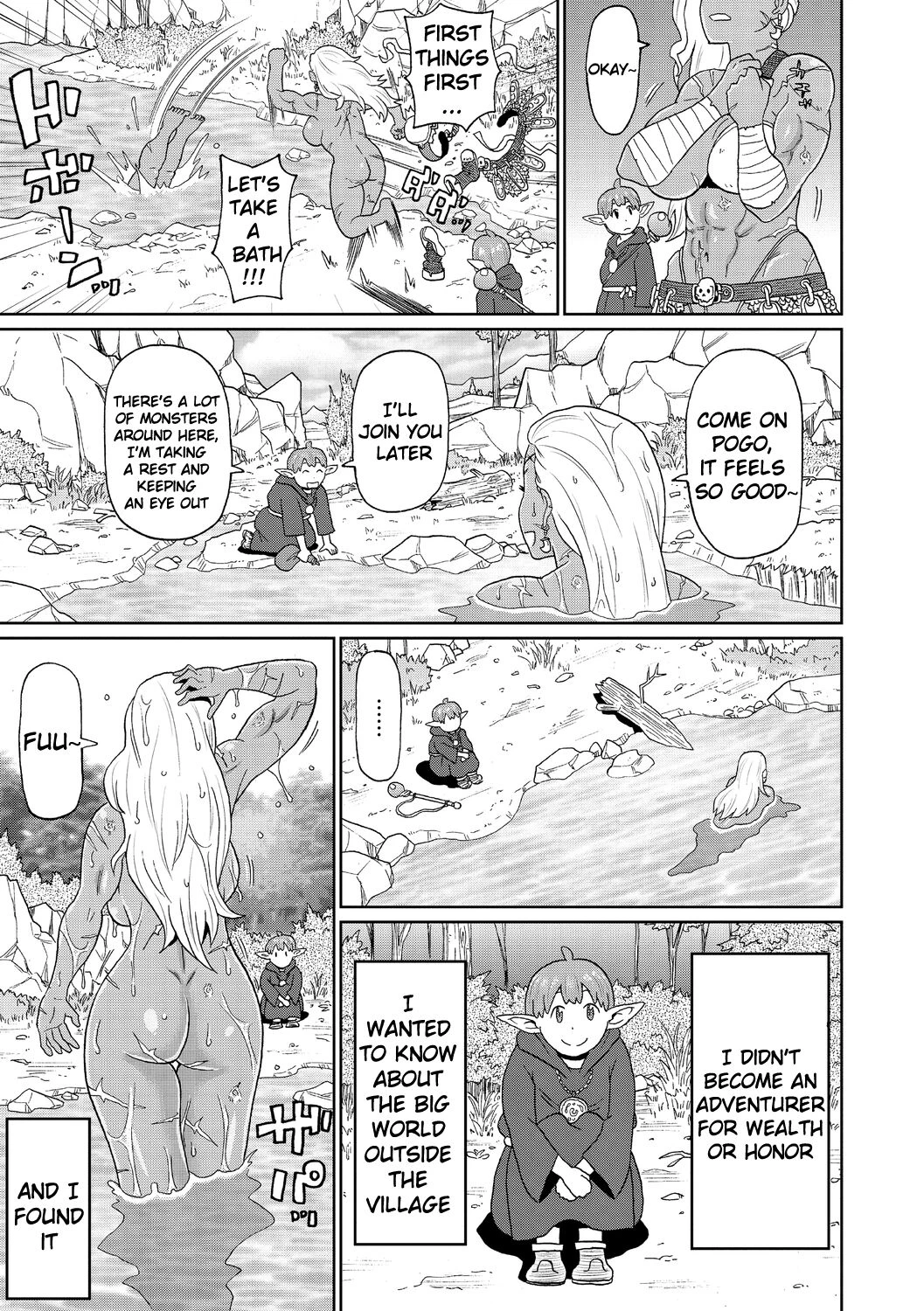 Rekisen no Onna Senshi to Boku no Tabi 1-2 | My Journey With a Seasoned Female Warrior part 1-2 porn comic picture 29