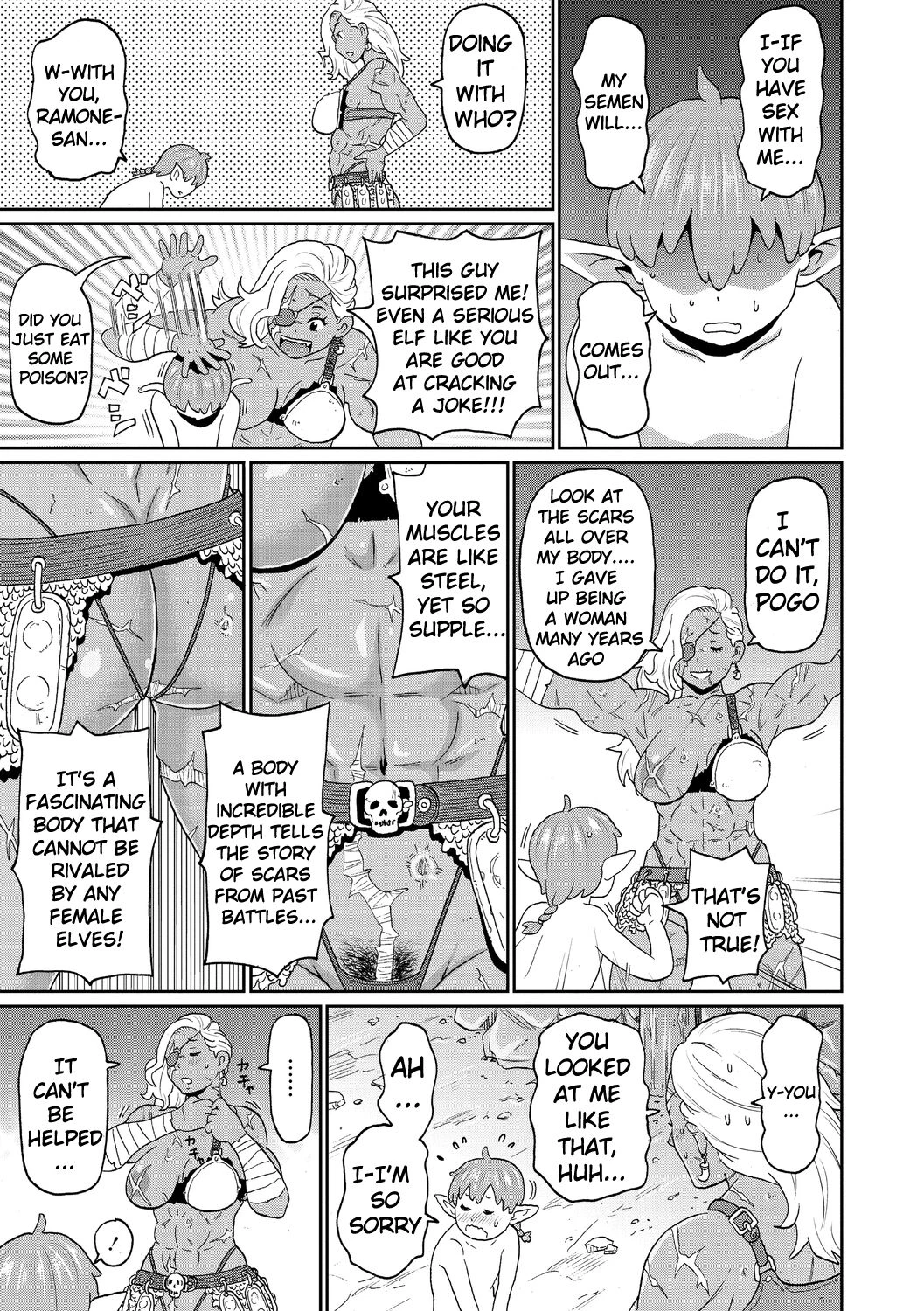 Rekisen no Onna Senshi to Boku no Tabi 1-2 | My Journey With a Seasoned Female Warrior part 1-2 porn comic picture 7
