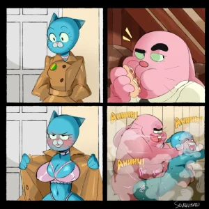Richard and Nicole porn comic picture 1