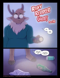 Risky Reindeer Games 5 porn comic picture 1