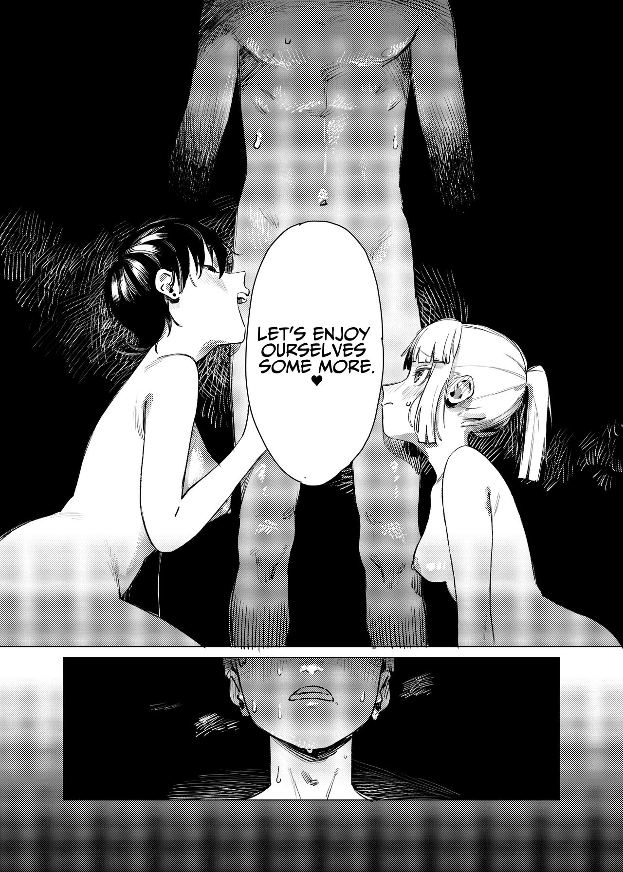 Sandwiched By Yuri. | Yuri ni Hasamaremashita. porn comic picture 23
