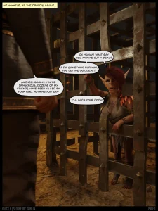 Sazza - Slobberin' Goblin' porn comic picture 1