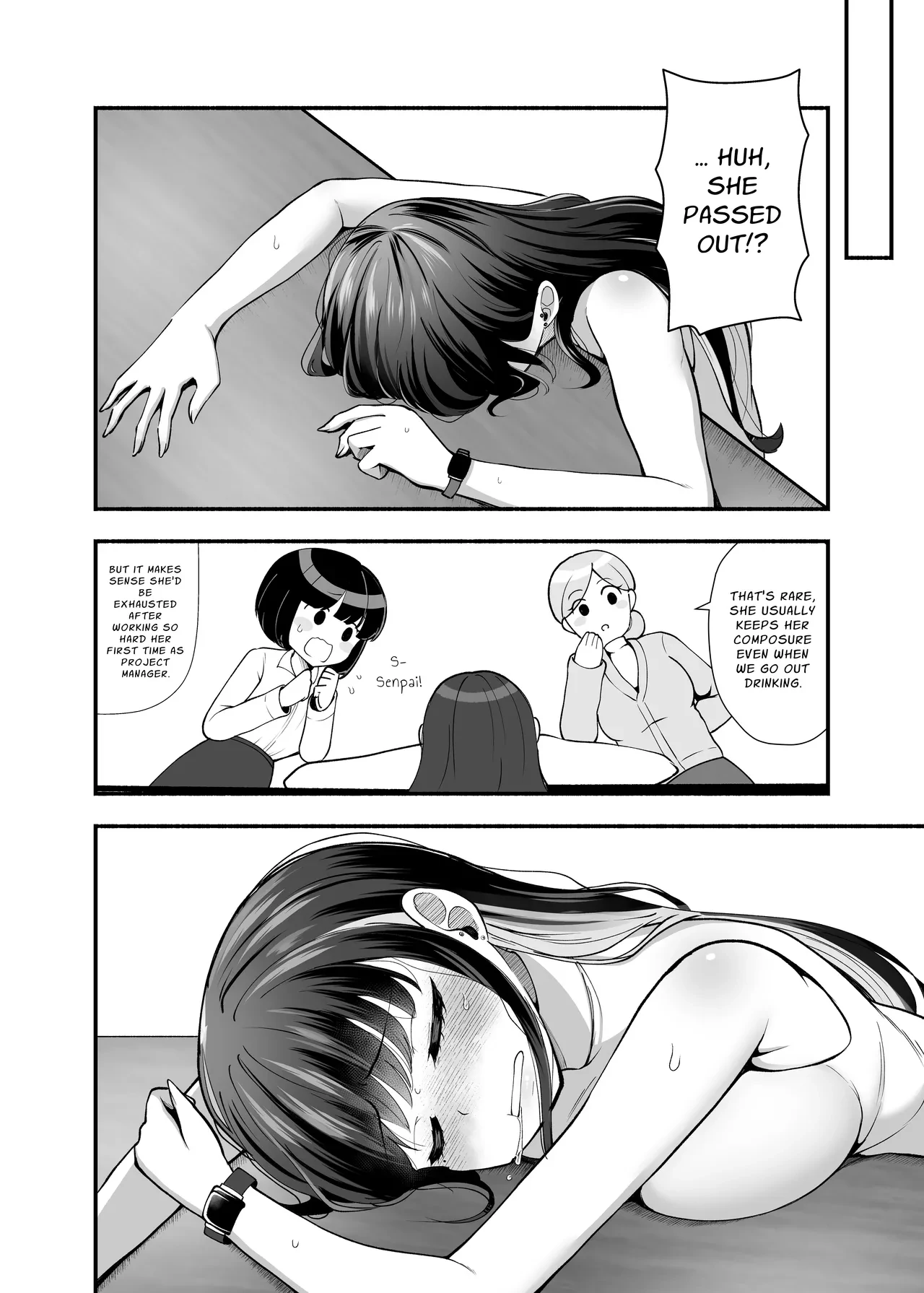 Senpai, Hayaku Okinai to Watashi, Ninshinchaimasu yo? porn comic picture 3