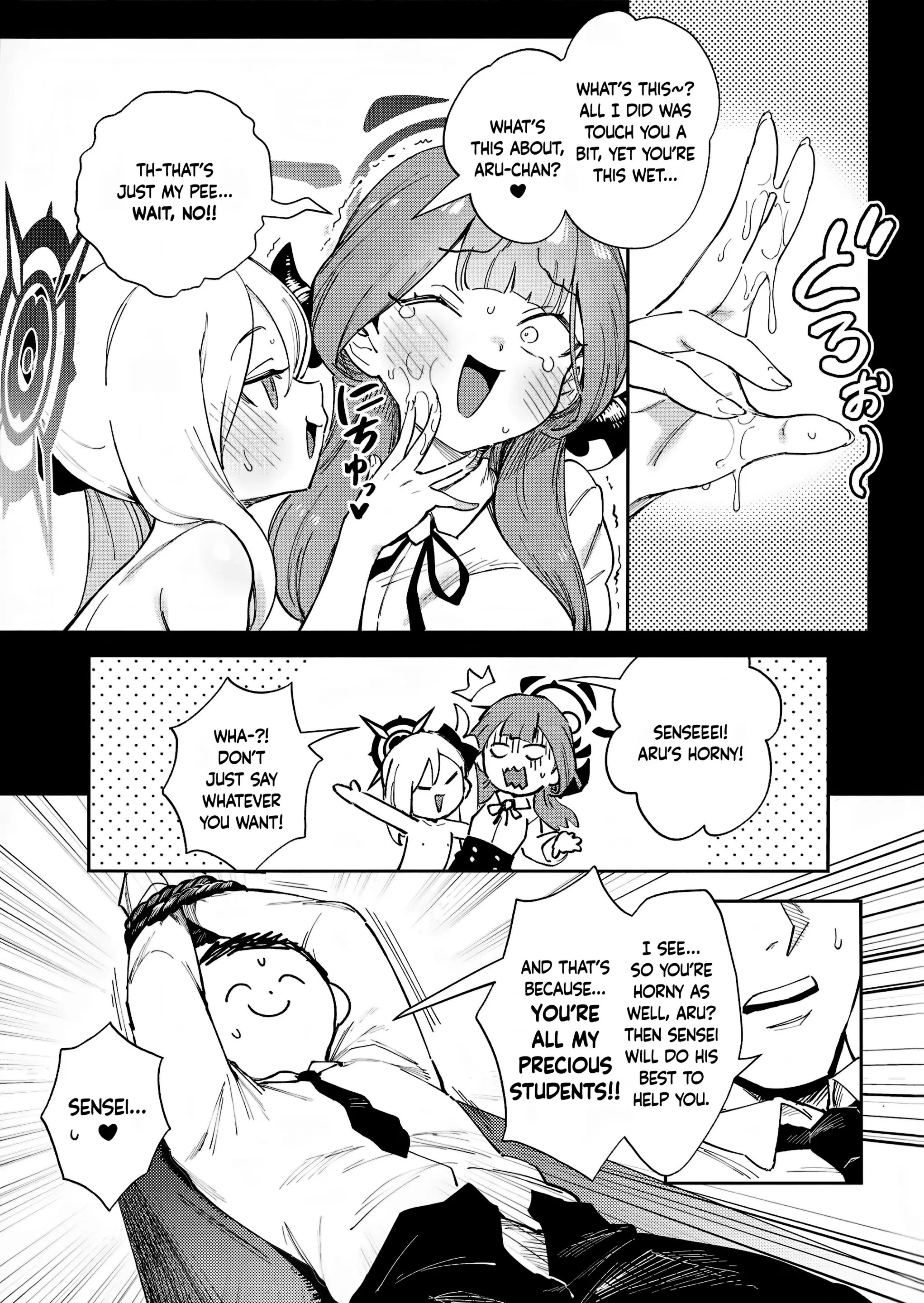 Sensei to Seito no Kankei tte Konna ni mo Open nanoo!? porn comic picture 13