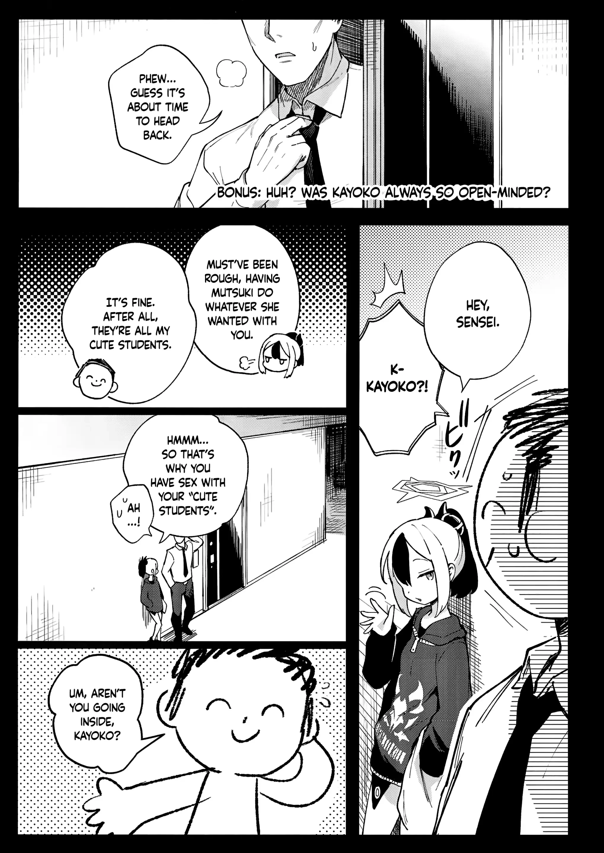 Sensei to Seito no Kankei tte Konna ni mo Open nanoo!? porn comic picture 26