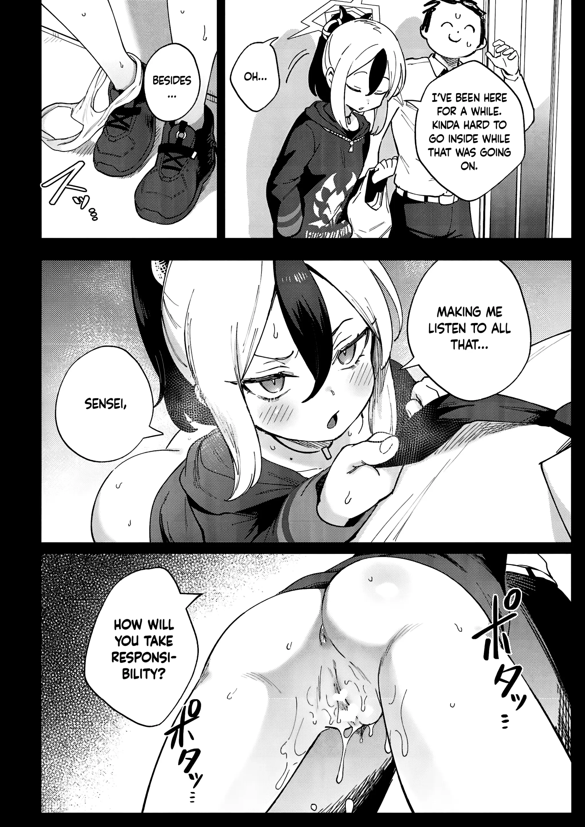 Sensei to Seito no Kankei tte Konna ni mo Open nanoo!? porn comic picture 27