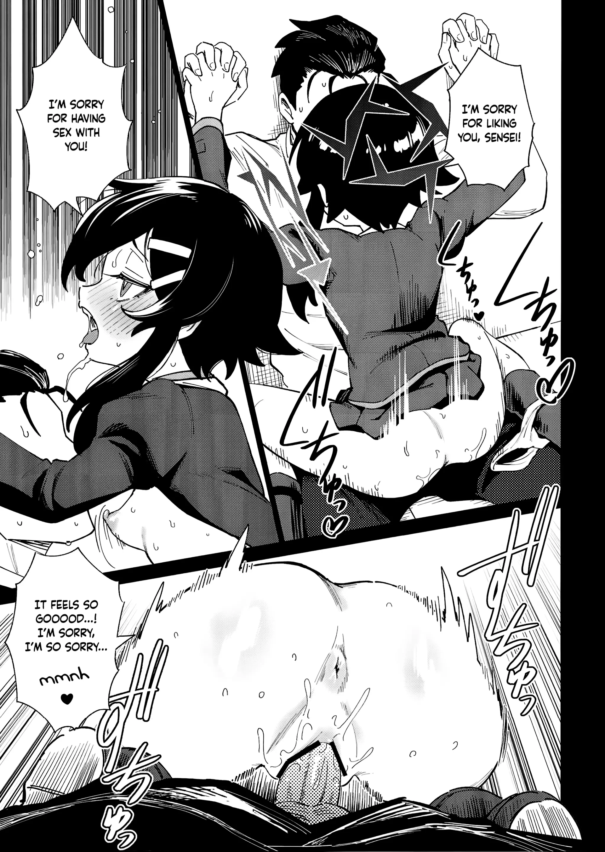 Sensei to Seito no Kankei tte Konna ni mo Open nanoo!? porn comic picture 9