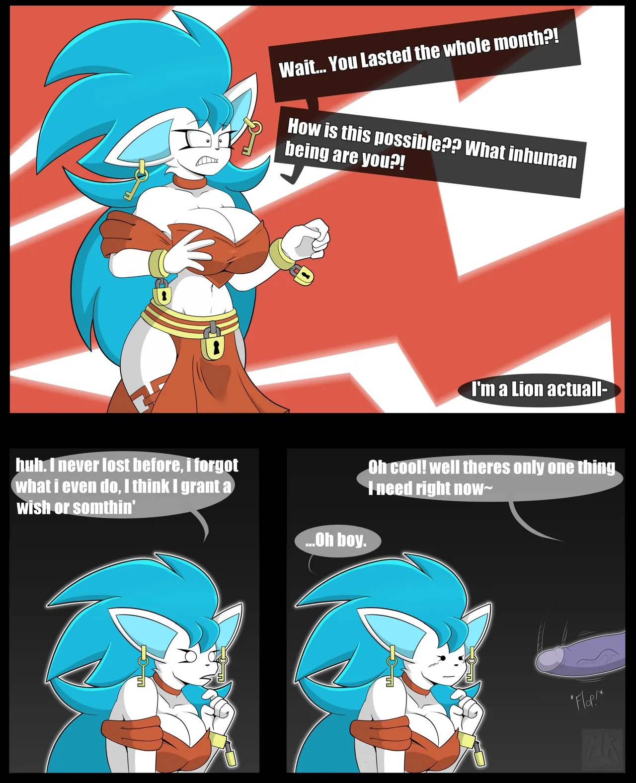 Sera x Linhe: Sera's DDD Outcome porn comic picture 2