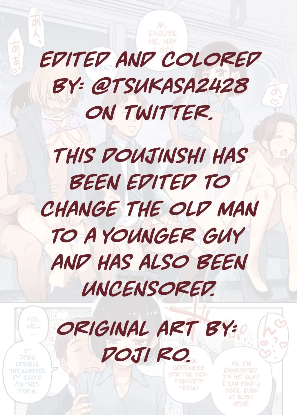 Sex Yuusen Sharyou | The Sex-Priority Train porn comic picture 2