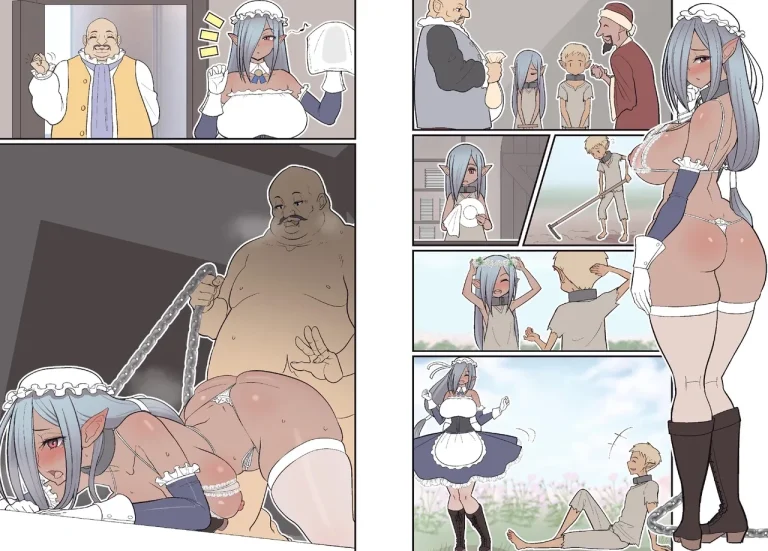 Silent Manga 1&2 porn comic picture 40
