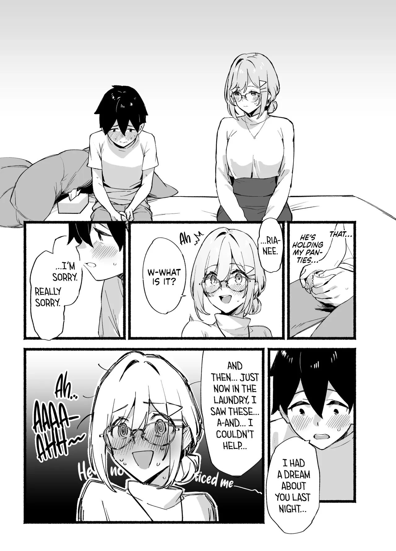 Sister Contrast My Doting Onee-chans and Our Intense Sex Life | Sister Contrast Dekiai Onee-chan to Noumitsu Seikatsu porn comic picture 14