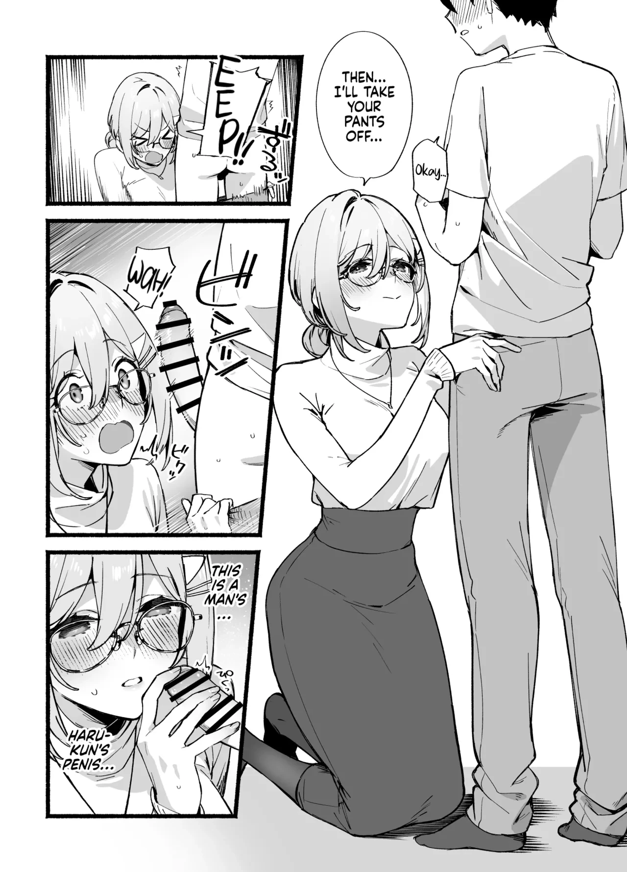 Sister Contrast My Doting Onee-chans and Our Intense Sex Life | Sister Contrast Dekiai Onee-chan to Noumitsu Seikatsu porn comic picture 17