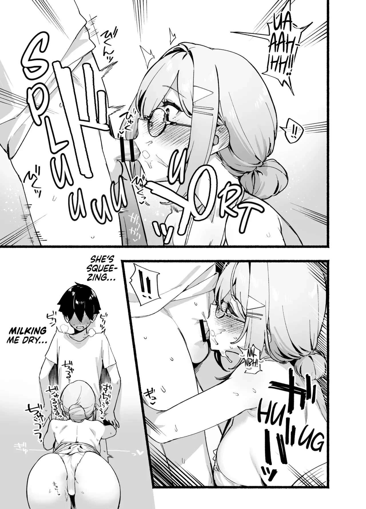Sister Contrast My Doting Onee-chans and Our Intense Sex Life | Sister Contrast Dekiai Onee-chan to Noumitsu Seikatsu porn comic picture 34