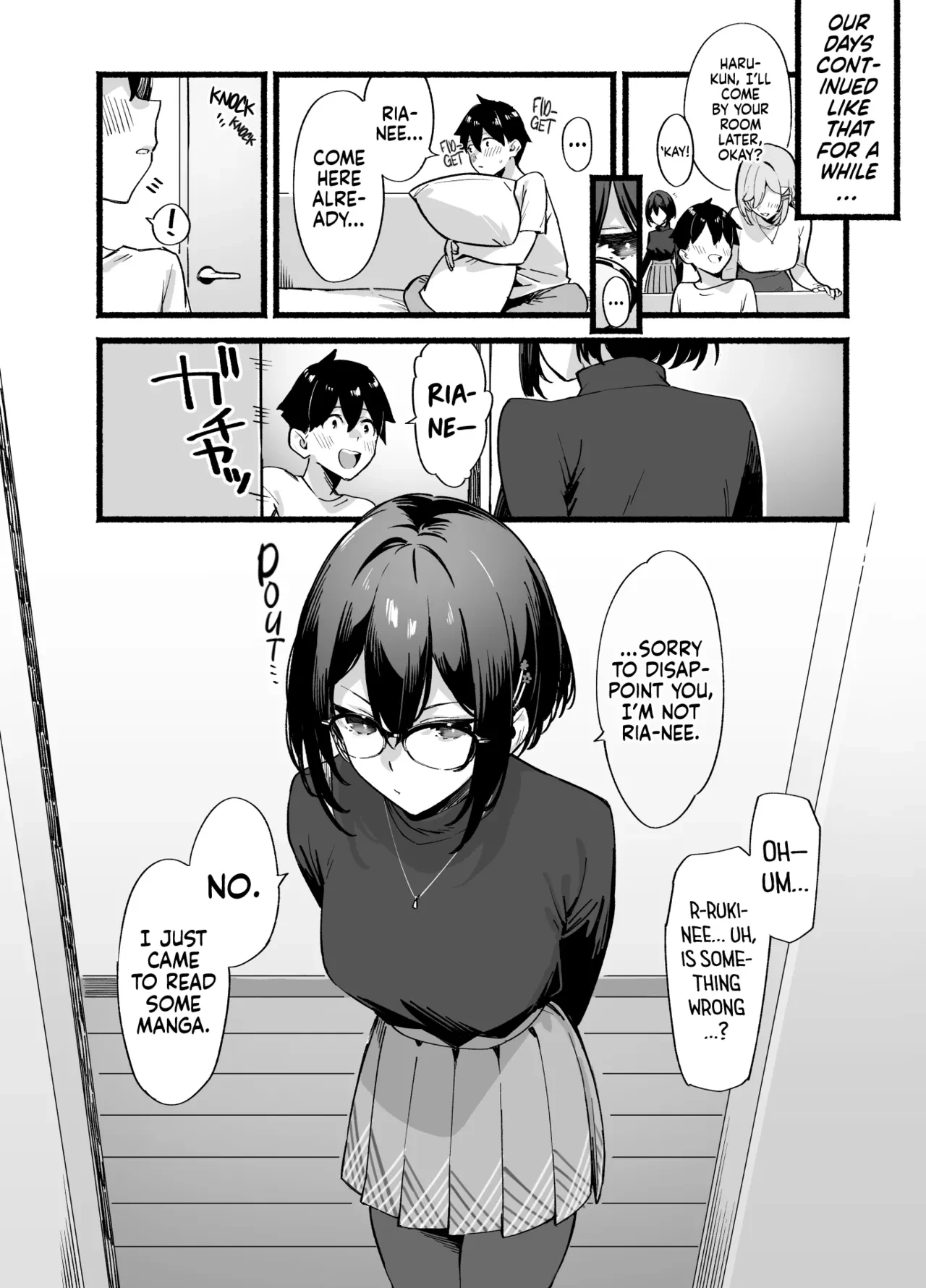 Sister Contrast My Doting Onee-chans and Our Intense Sex Life | Sister Contrast Dekiai Onee-chan to Noumitsu Seikatsu porn comic picture 49