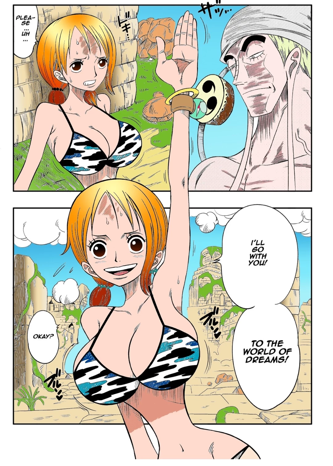 Slave of god colored by zerocrow porn comic picture 1