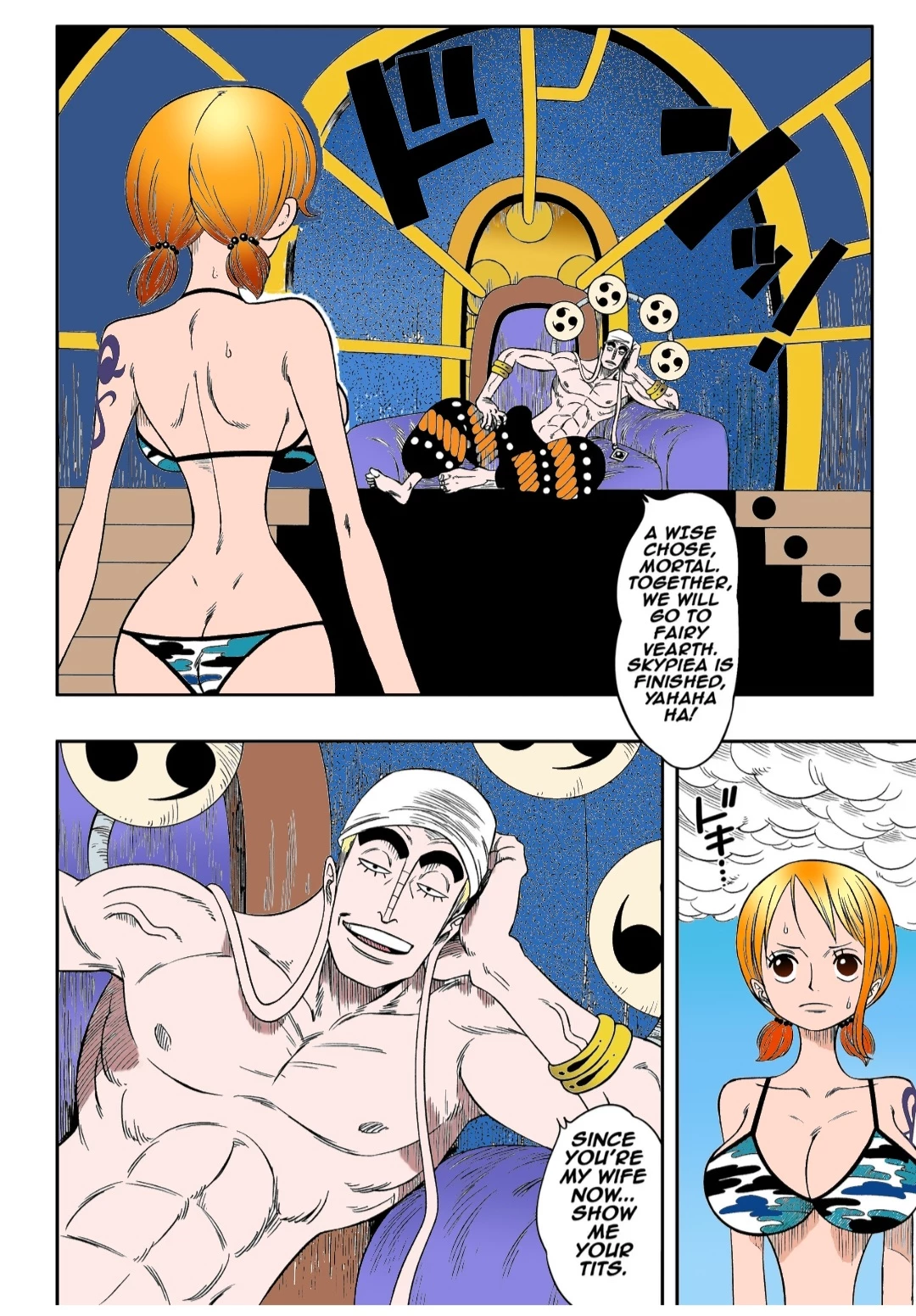 Slave of god colored by zerocrow porn comic picture 3