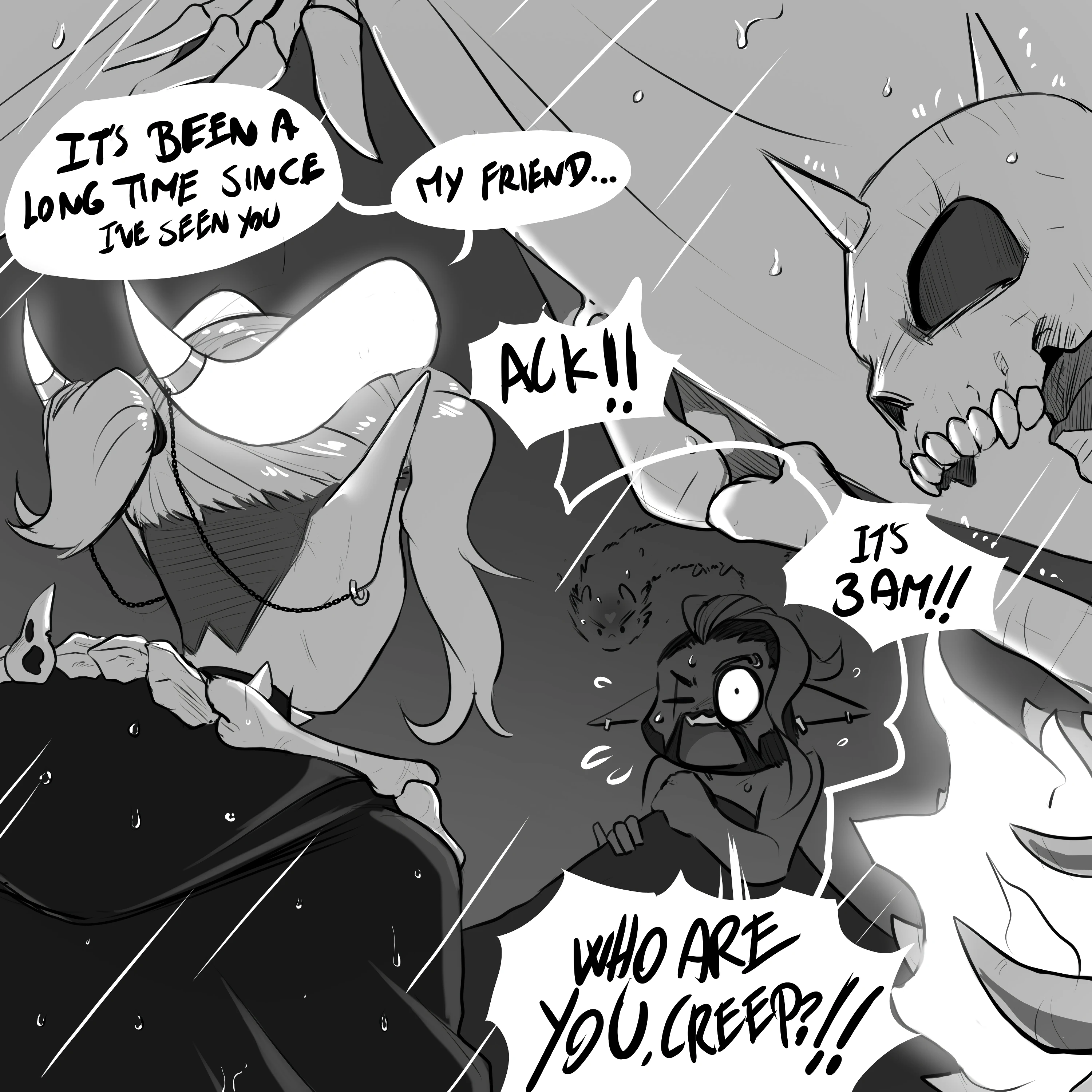 Soaked to the bone porn comic picture 6