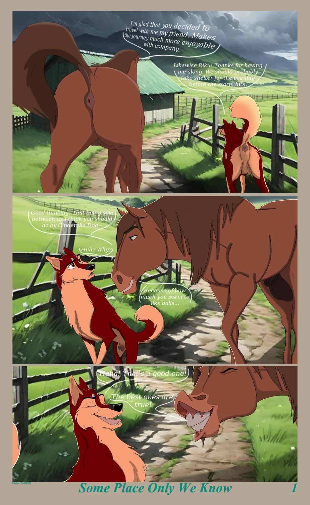Some Place Only We Know [holidaypup] porn comic picture 2