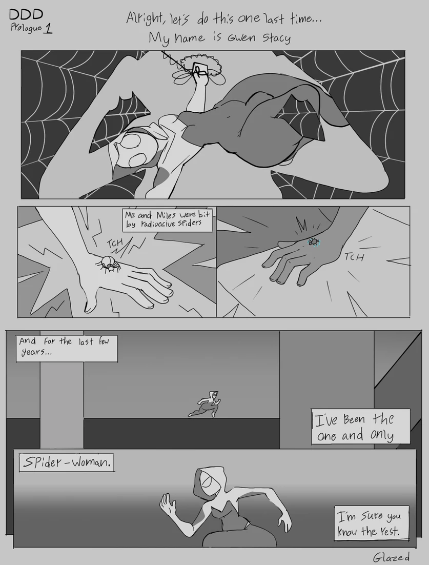 Spider-Gwen DDD porn comic picture 1