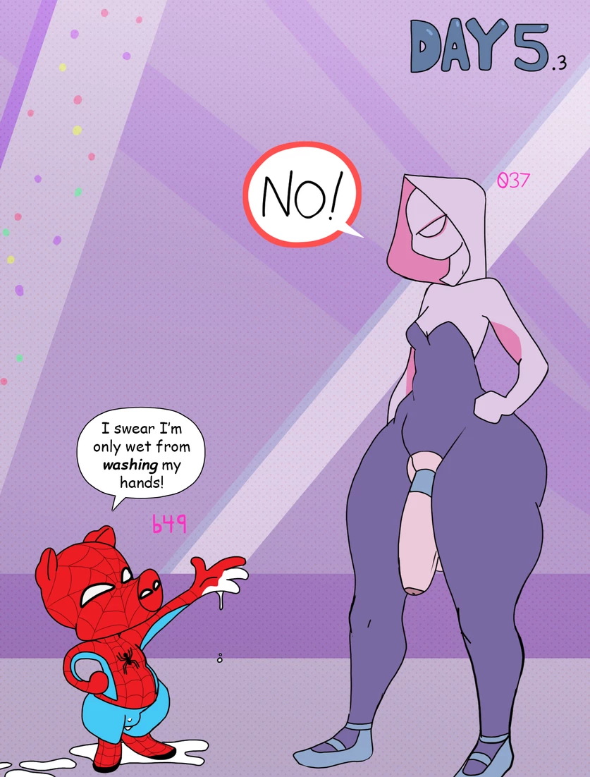 Spider-Gwen DDD porn comic picture 15
