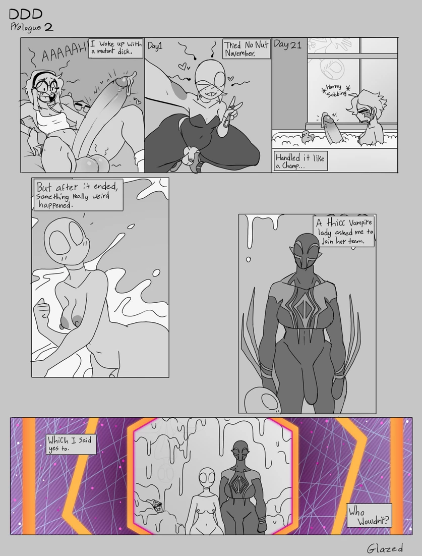 Spider-Gwen DDD porn comic picture 2