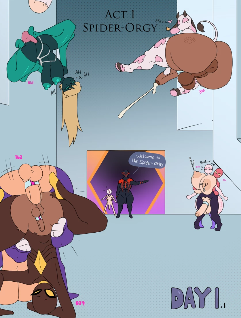 Spider-Gwen DDD porn comic picture 3