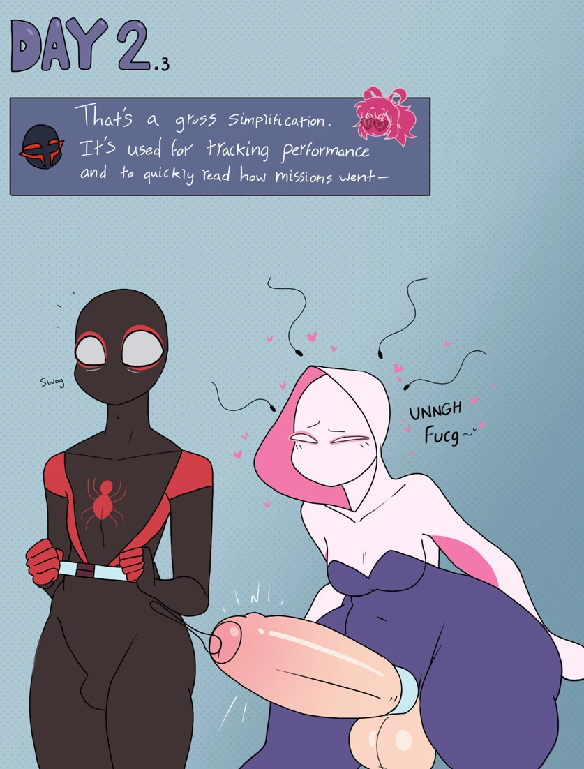 Spider-Gwen DDD porn comic picture 9