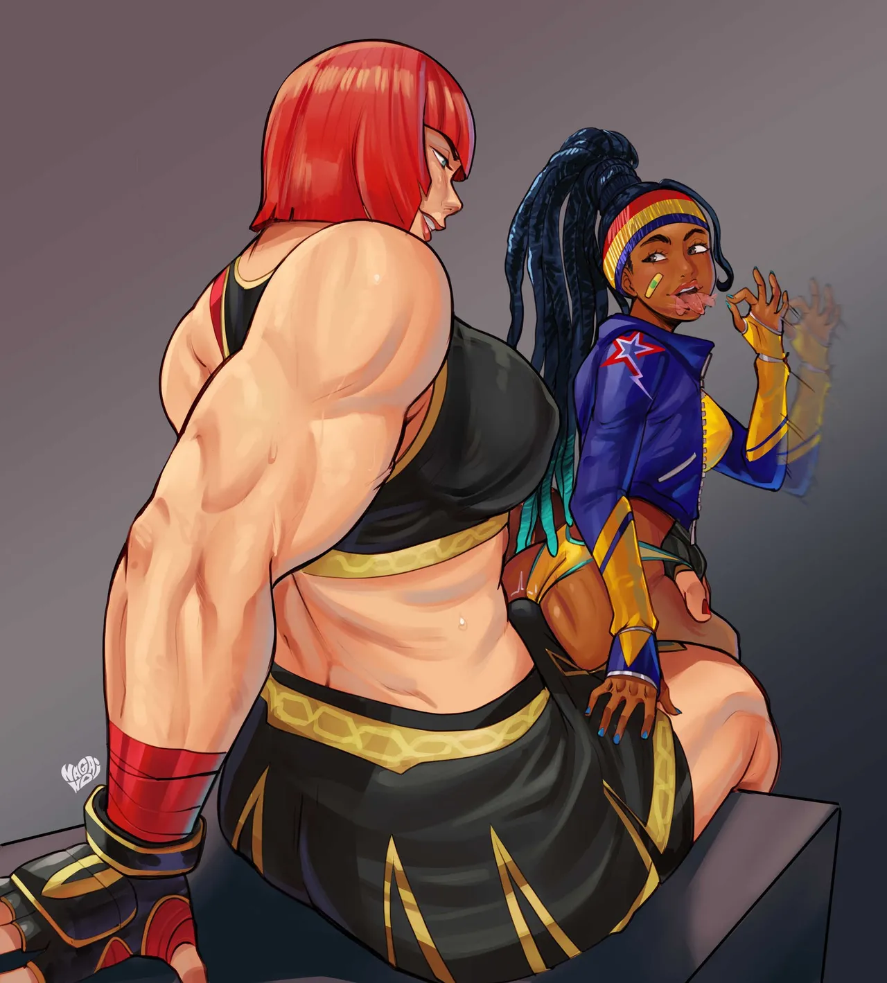 Street Fighter x Final Fight porn comic picture 43
