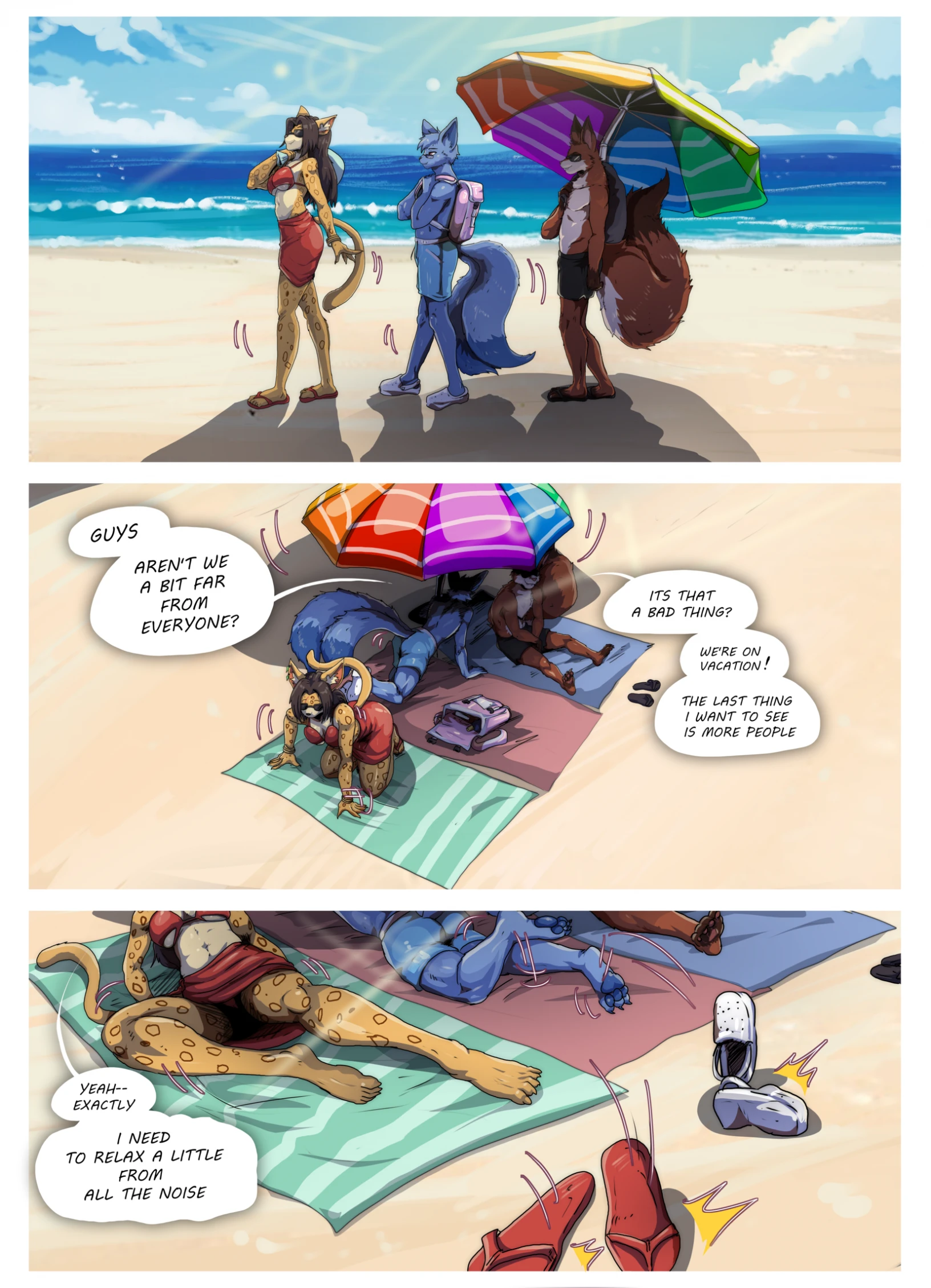 Summer Daring Game porn comic picture 2