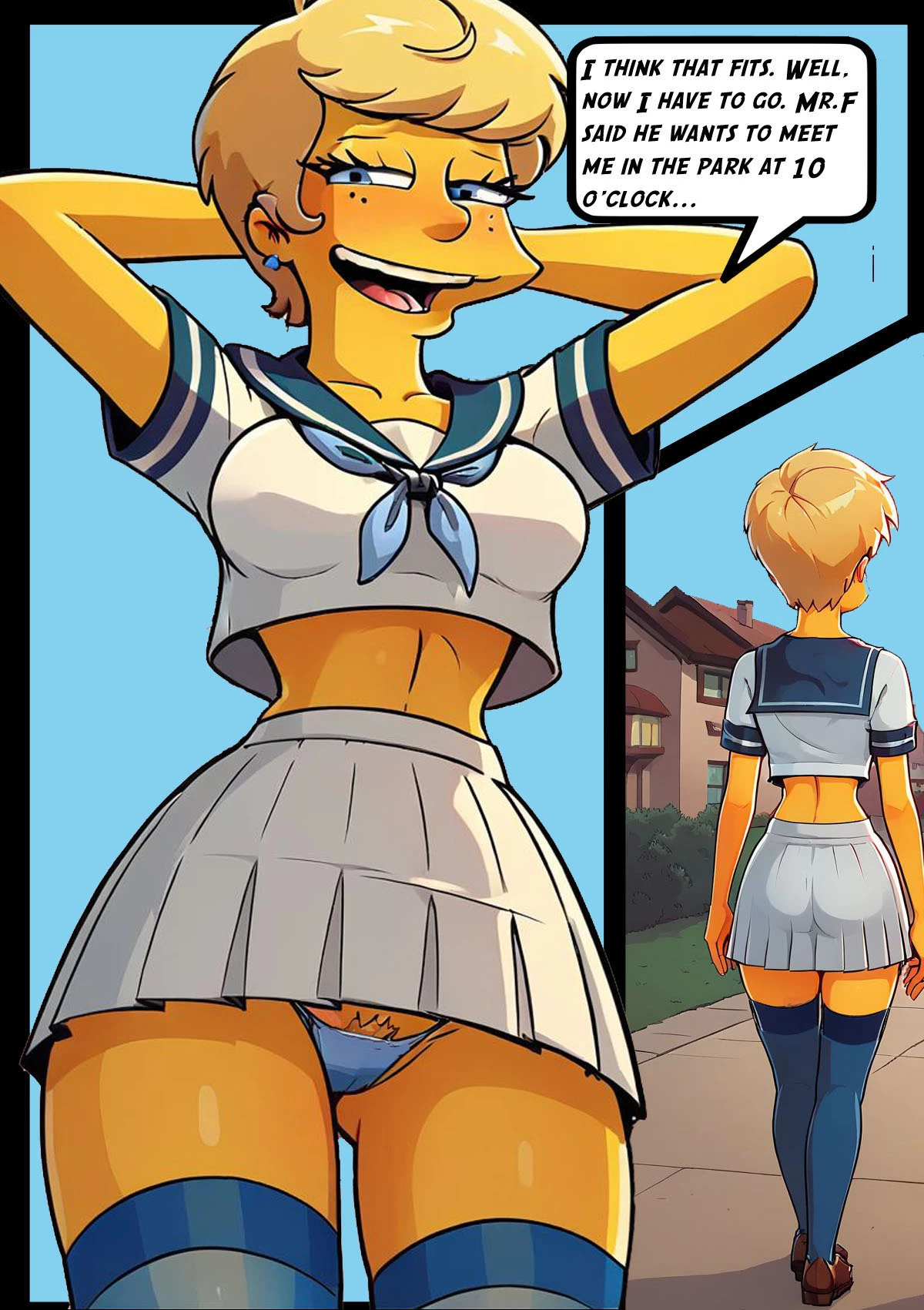 Swingtime porn comic picture 13