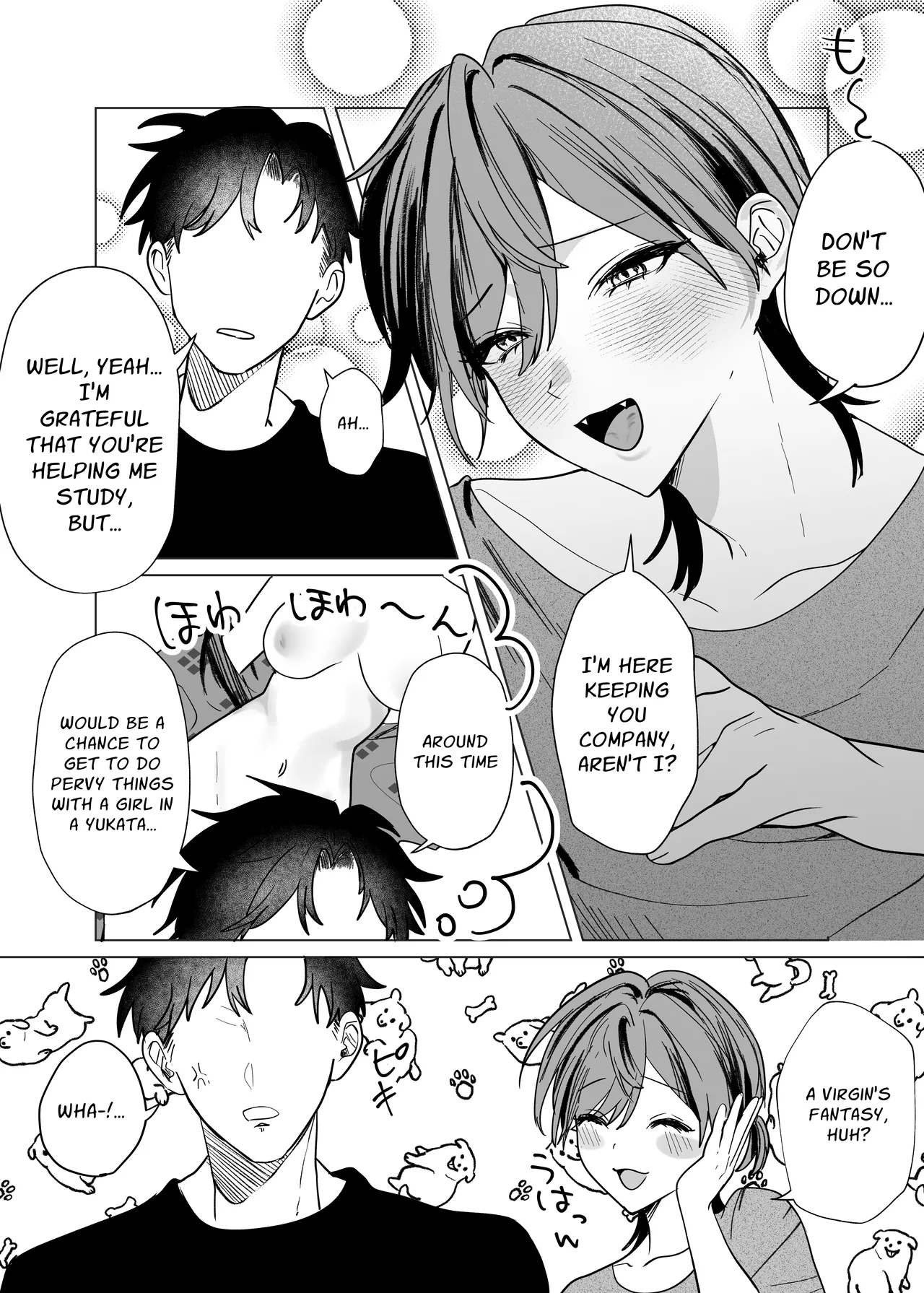 Taking Care Of My Cuntboy Friend's Private Parts porn comic picture 4