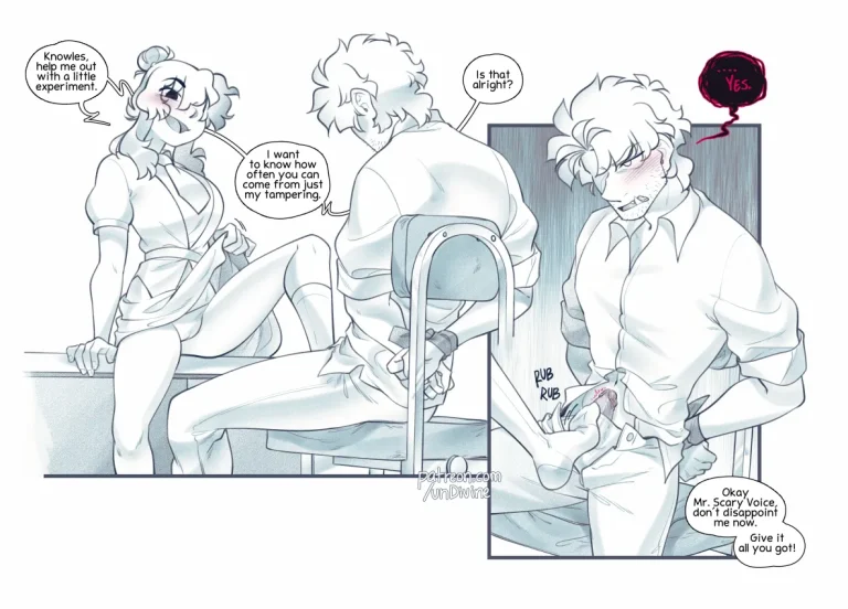 Tempting porn comic picture 1