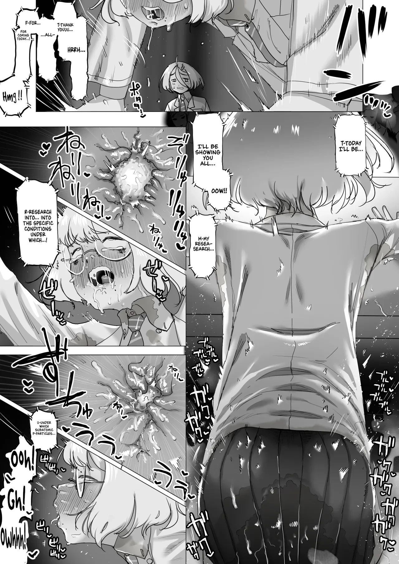 Tensai Kagakusha Kiri Bousou | Runaway Clit of the Genius Scientist porn comic picture 61
