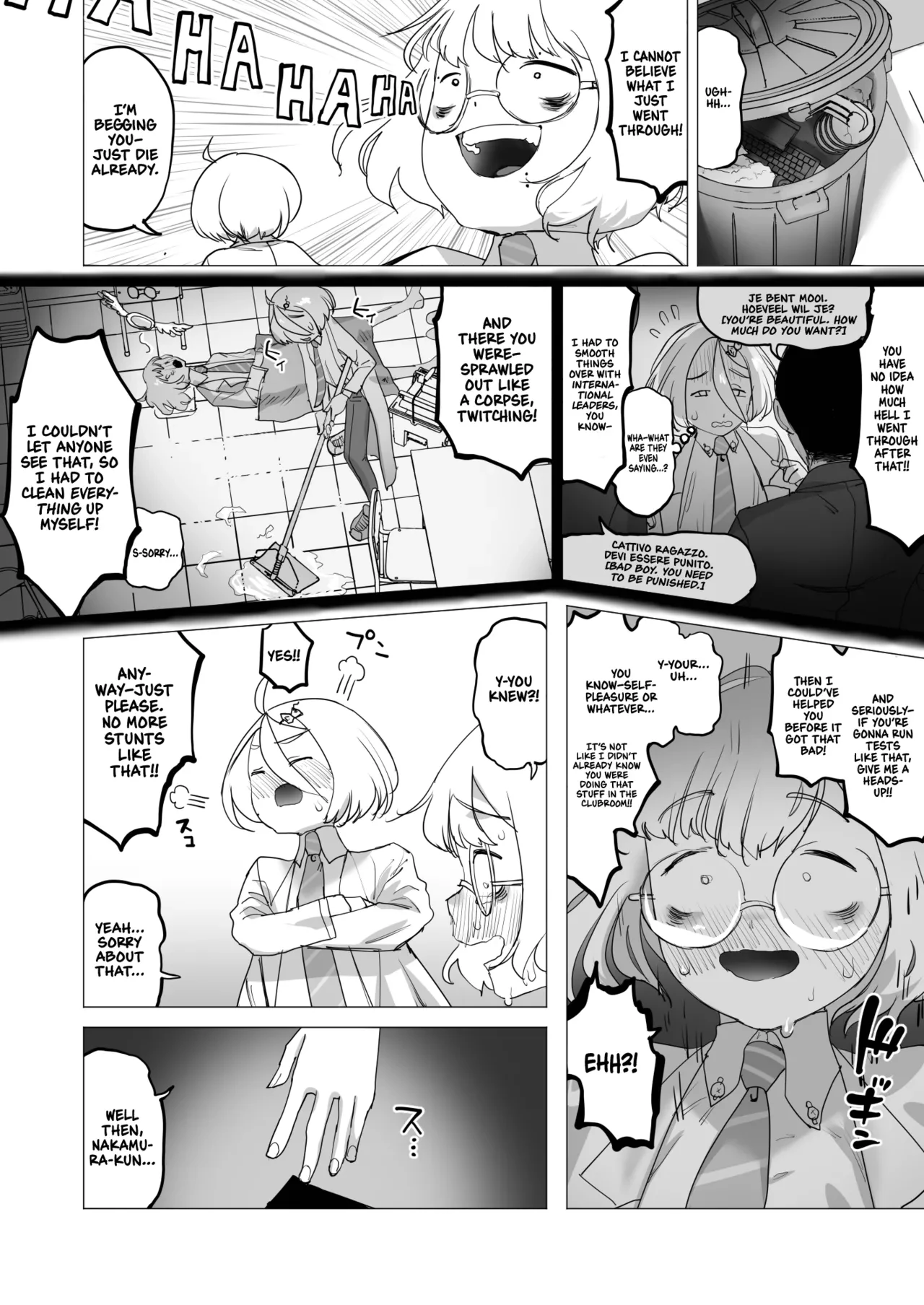 Tensai Kagakusha Kiri Bousou | Runaway Clit of the Genius Scientist porn comic picture 74