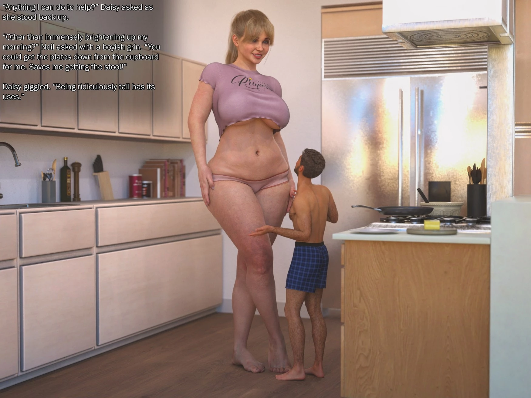 The Big Girl 2 porn comic picture 9