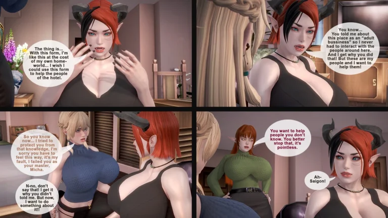 The Black Flower 6 porn comic picture 3