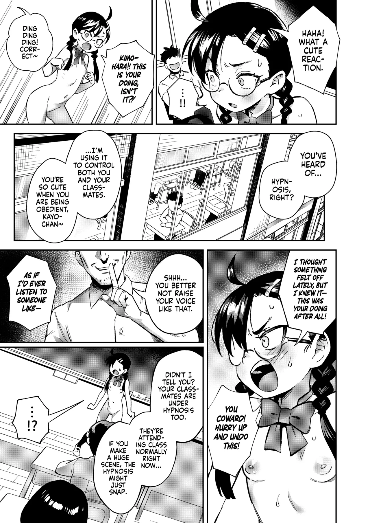 The Class Rep Who Hates Sex Gets Hypnotized and Turned Into a Total Slut | H ga Kirai na Iinchou ga Saimin Choukyou Sarete Mesu ni Sareru porn comic picture 17