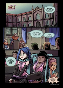 The Cummoner 30: Easy A porn comic picture 1